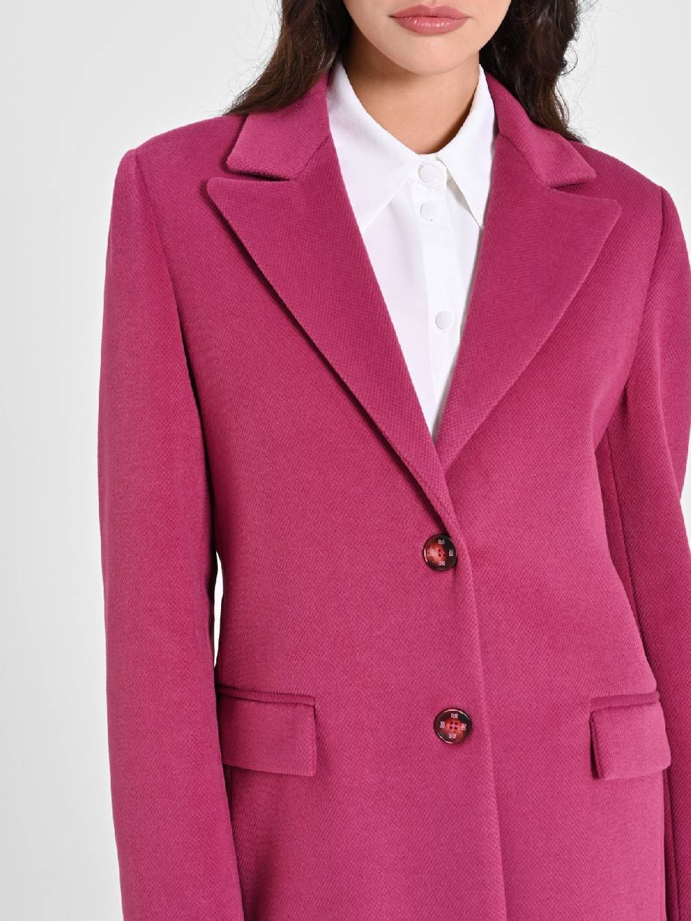 Rinascimento Cappotto Medio Bordeaux Bestseller