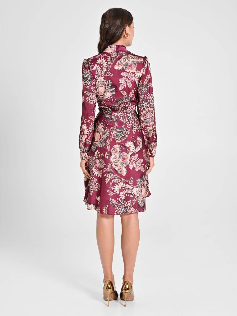 Rinascimento Wrap Dress stampa Cachemire Super Saving Price