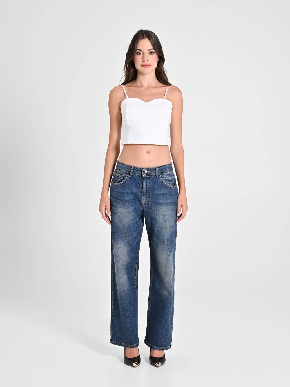 Rinascimento Jeans Gamba Ampia Offerta settimanale