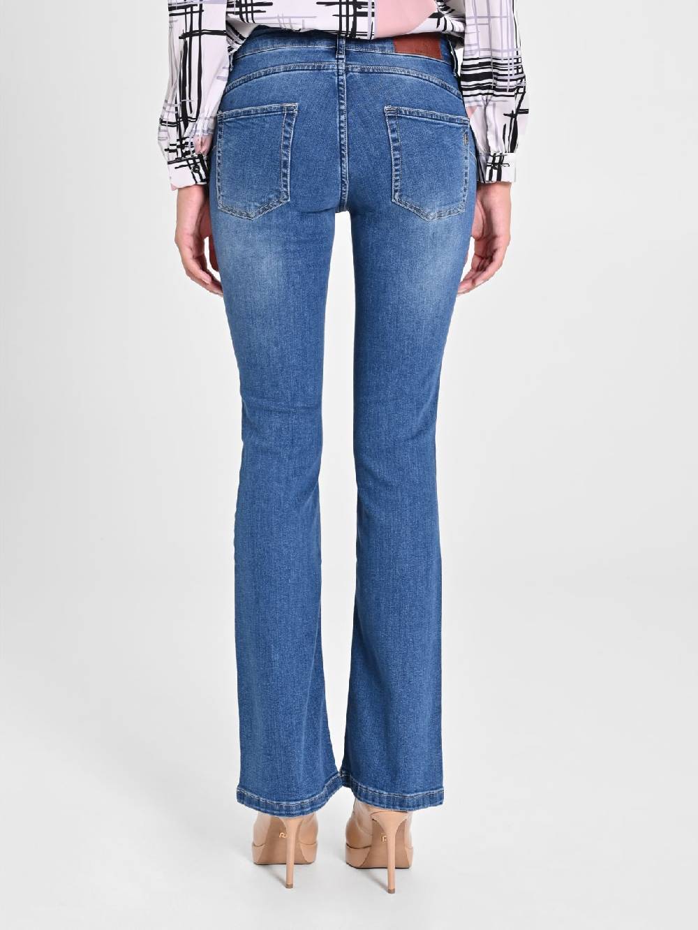 Rinascimento Jeans Flared Rilascio limitato