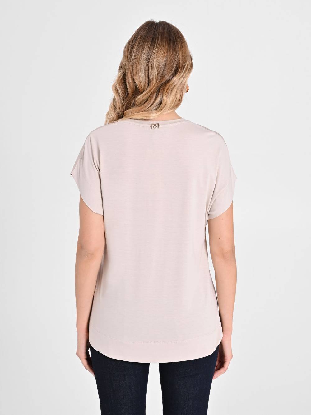 Rinascimento Blusa Envers Satin Beige Fino al 50% di sconto