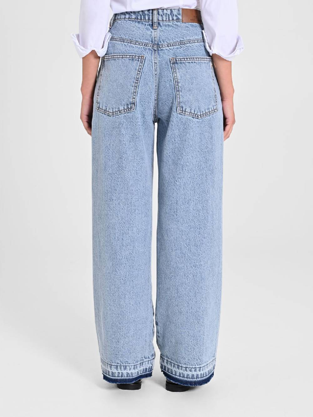 Rinascimento Jeans Chiari Wide Leg Fino al 60% di sconto