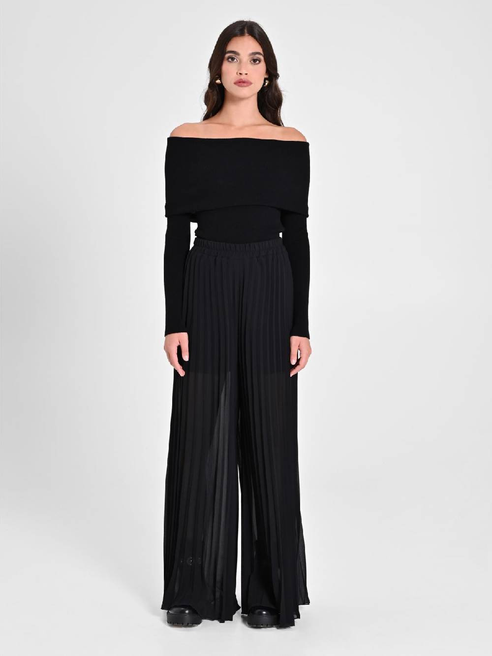 Rinascimento Pantaloni Plissè extra Wide Enormi sconti