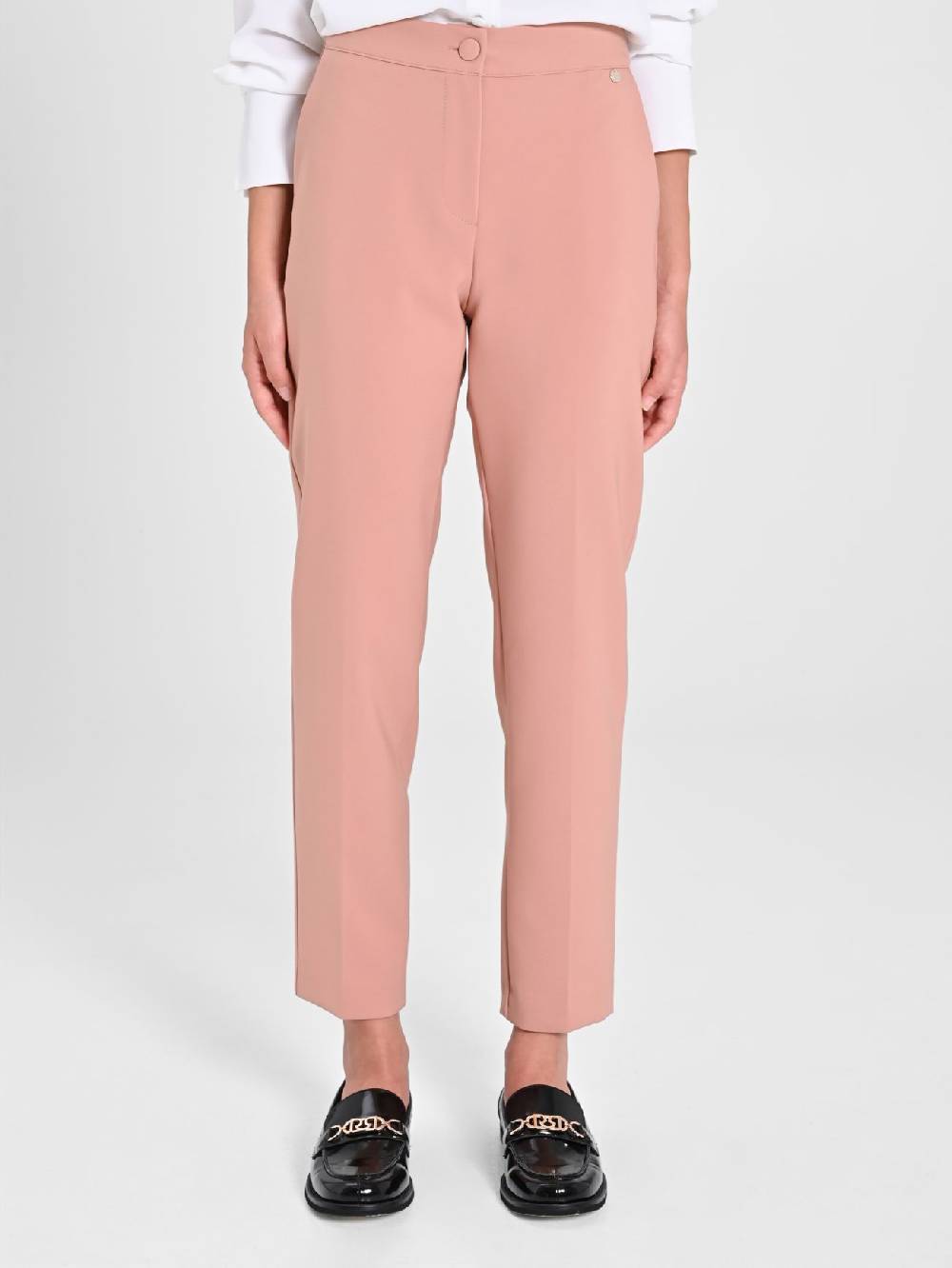 Rinascimento Pantaloni Straight Rosa 50% di sconto per tempo limitato