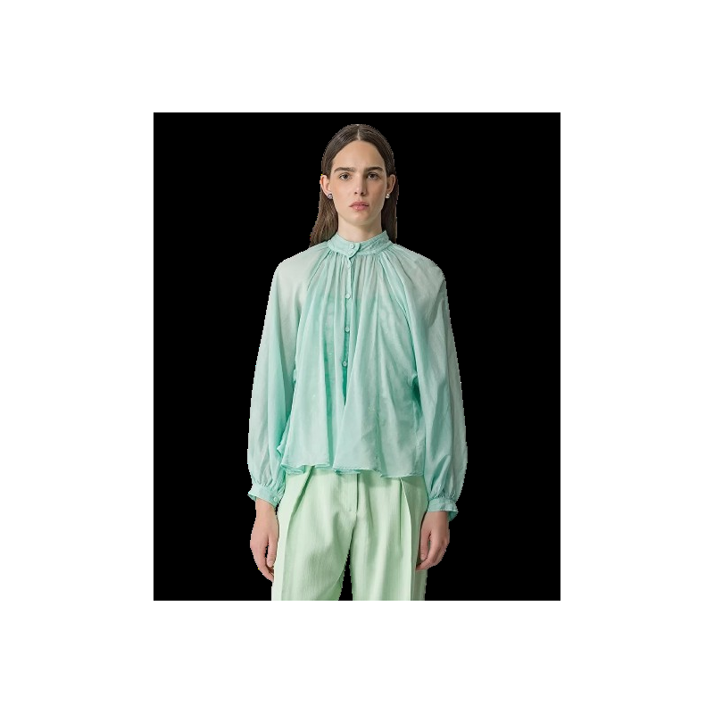Roberto Fanella forte_forte camicia cotone e seta bohemian Super sconto