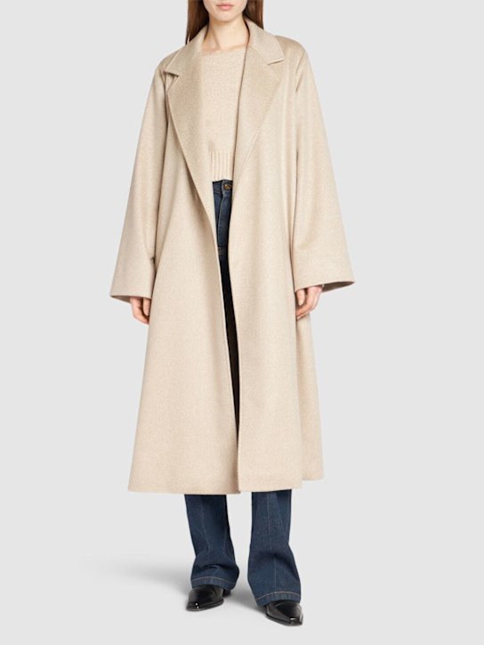 Luisaviaroma Cappotto Fornovo in cashmere / cintura Vendita calda