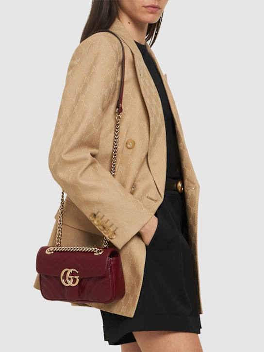 Luisaviaroma Borsa a spalla GG Marmont in pelle Saldi