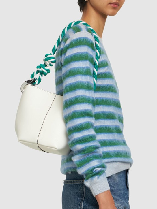 Luisaviaroma Borsa The Small JWA Corner in pelle liscia Negozio online di fabbrica