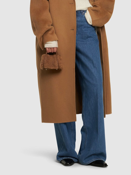 Luisaviaroma Borsa XXS TMarin in teddy con manico Comprare a buon mercato