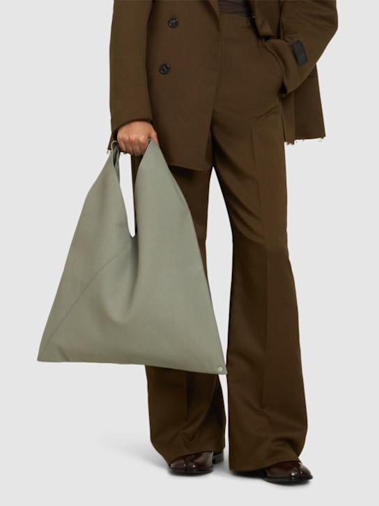 Luisaviaroma Borsa M Classic Japanese in pelle martellata Smaltimento dello stoccaggio