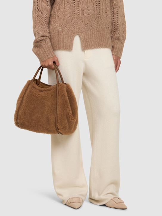 Luisaviaroma Borsa piccola TMarin in teddy con manico Online Outlet