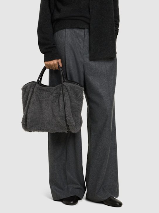 Luisaviaroma Borsa piccola TMarin2 in teddy con manico Offerta temporanea