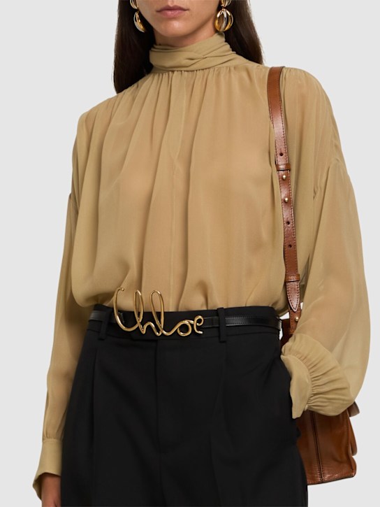 Luisaviaroma Cintura in pelle C Chloe Fornitura limitata