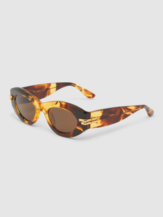 Luisaviaroma Occhiali da sole ovali in acetato BV1322S Mitre Offerta Anniversario