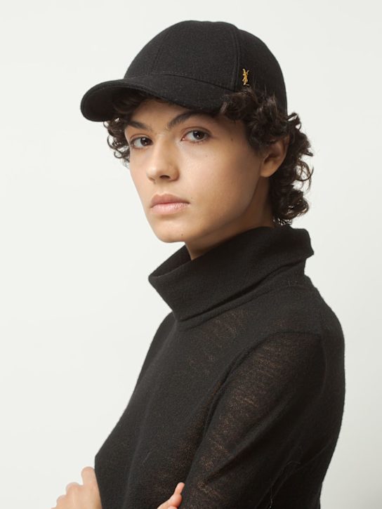 Luisaviaroma Cappello baseball in misto lana Enormi sconti