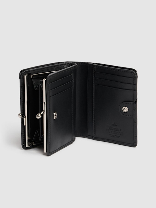 Luisaviaroma Portafoglio in pelle con logo goffrato Duty-free