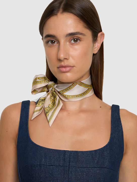 Luisaviaroma Foulard La Coupe in twill di seta stampata Novità