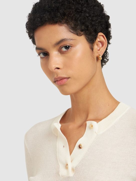 Luisaviaroma Orecchini in argento sterling finitura oro Offerte stagionali