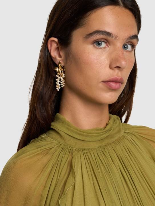 Luisaviaroma Orecchini Mini Adile con perle Comprane uno, ottenene uno gratis