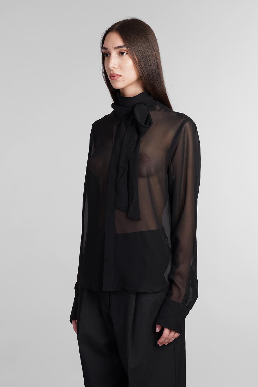 Deliberti Ami Paris Camicia in seta nera cod. 403273 - Deliberti The Luxury Shopping Offerte giornaliere