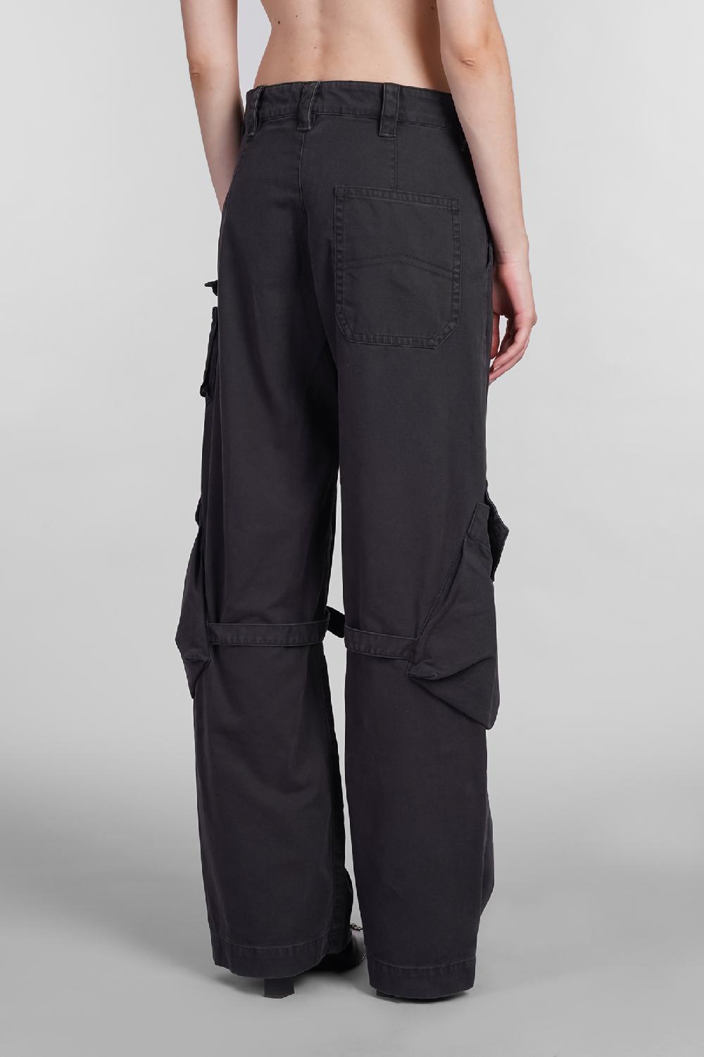 Deliberti Acne Studios Pantalone in cotone nero cod. 393900 - Deliberti The Luxury Shopping Italy