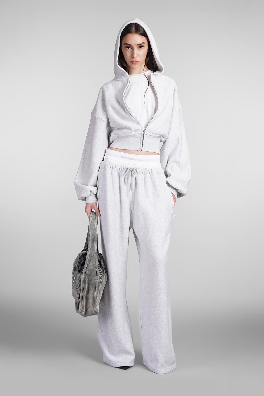 Deliberti Alexander Wang Felpa in cotone grigio cod. 408603 - Deliberti The Luxury Shopping Nuova