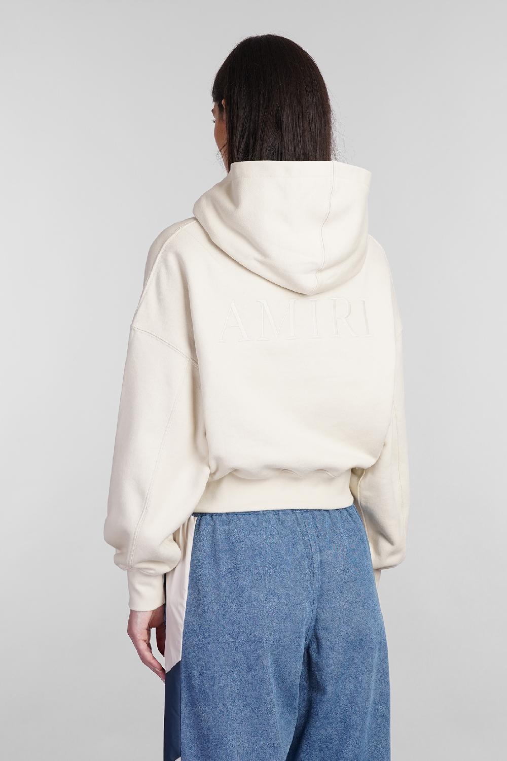 Deliberti Amiri Felpa in cotone beige cod. 405357 - Deliberti The Luxury Shopping Offerta speciale della fabbrica