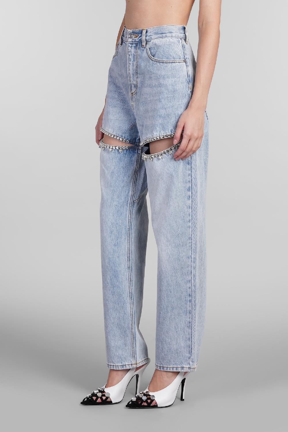 Deliberti Area Jeans in denim celeste cod. 406966 - Deliberti The Luxury Shopping In Linea