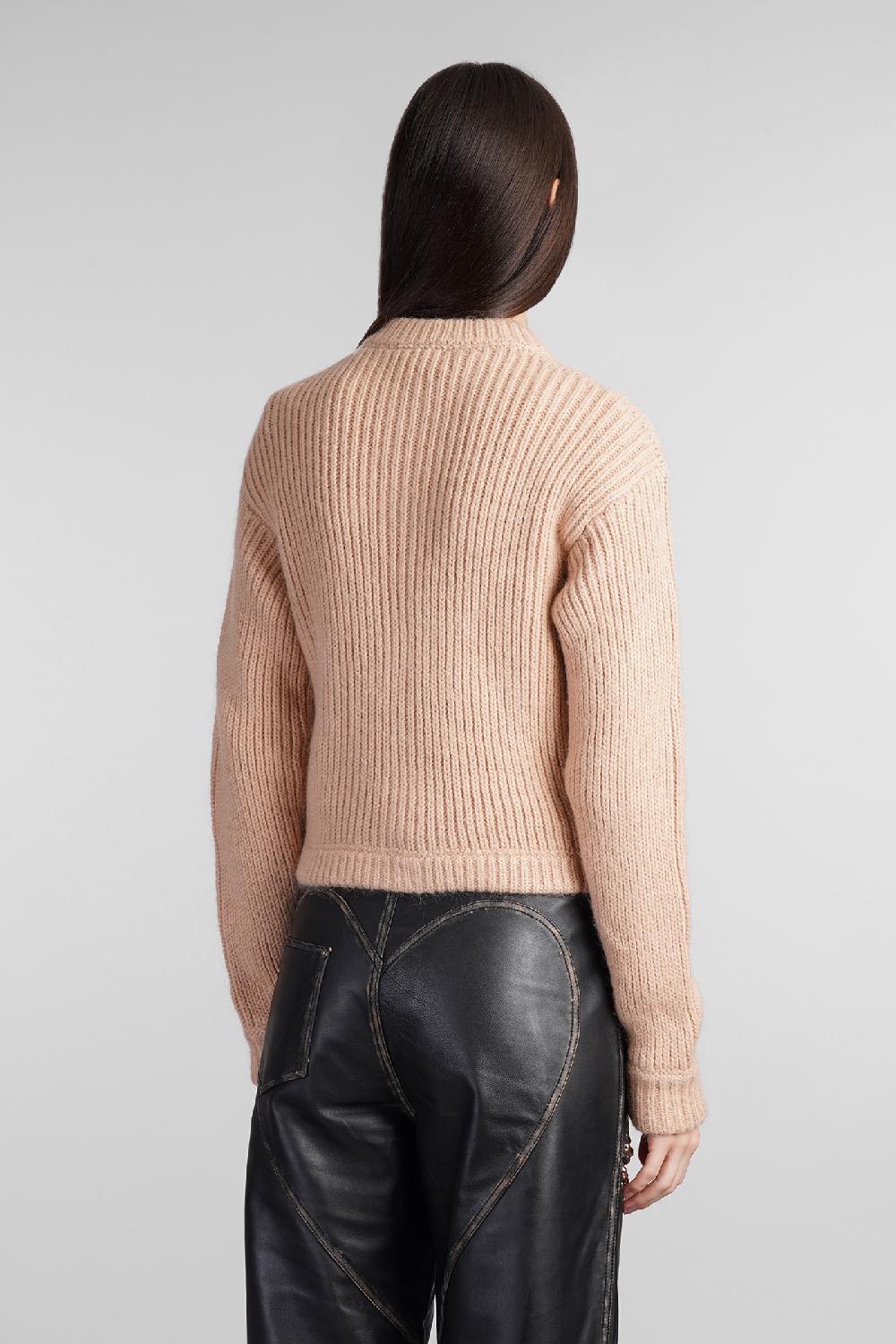 Deliberti Area Cardigan in acrilico beige cod. 409263 - Deliberti The Luxury Shopping Vendita