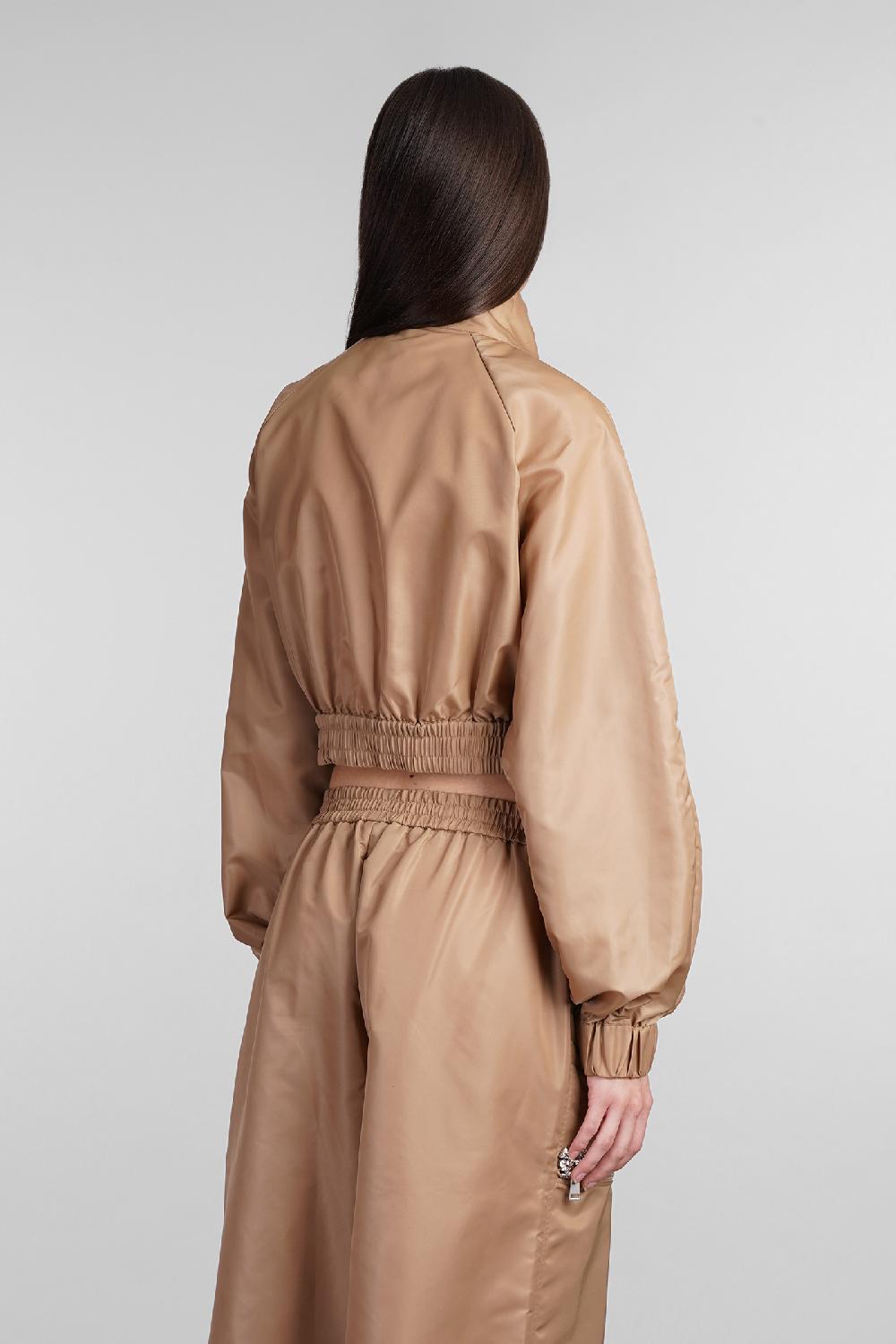 Deliberti Area Giacca casual in nylon beige cod. 409265 - Deliberti The Luxury Shopping Spedizione Gratuita