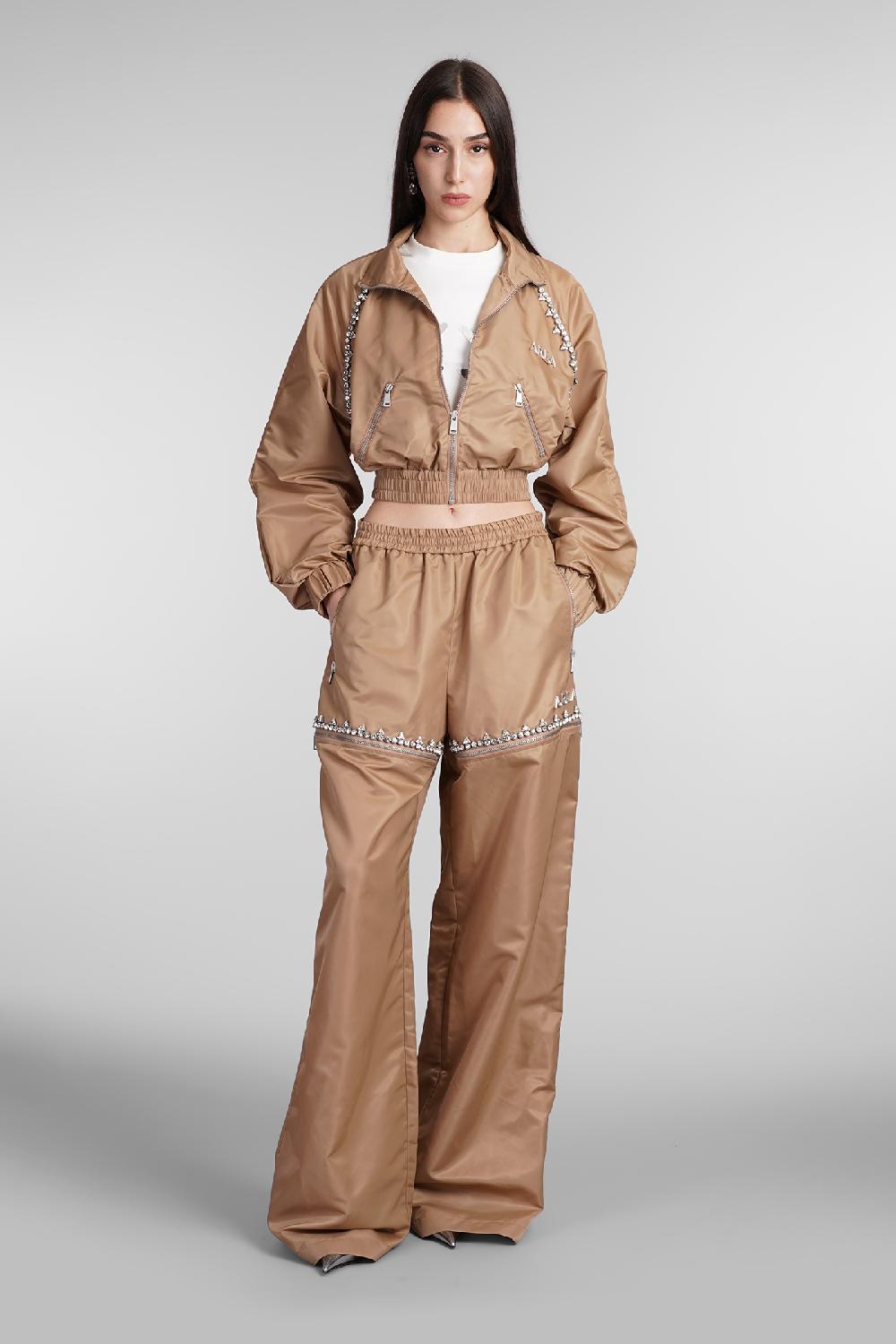 Deliberti Area Pantalone in nylon beige cod. 409266 - Deliberti The Luxury Shopping Pezzi Unici