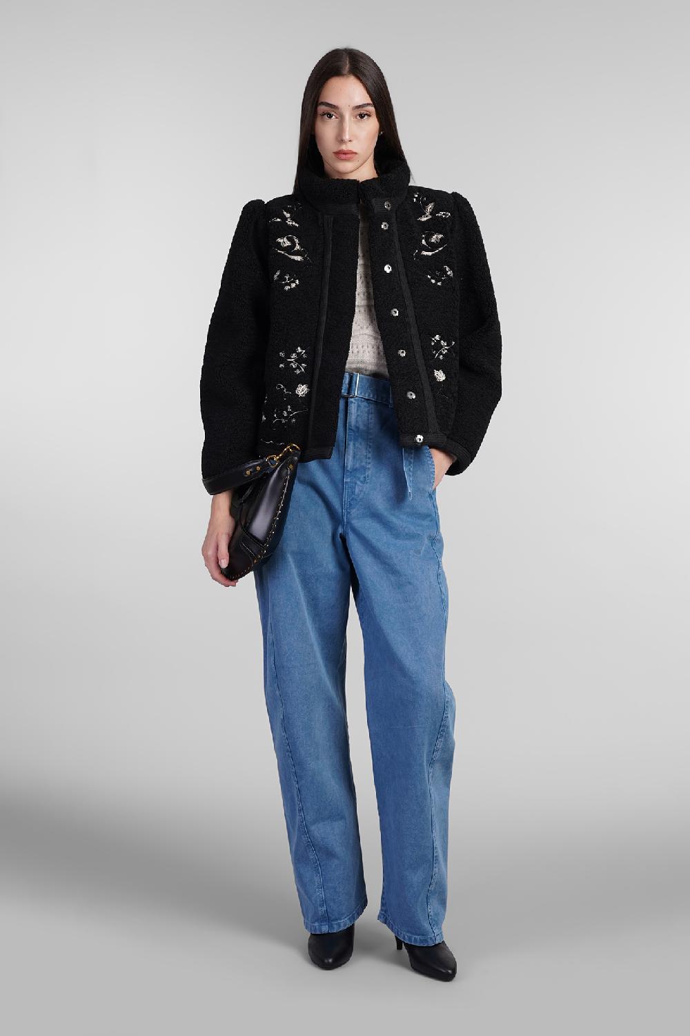 Deliberti Antik Batik Giacca casual saliba in poliestere nero cod. 406696 - Deliberti The Luxury Shopping Soddisfazione Garantita