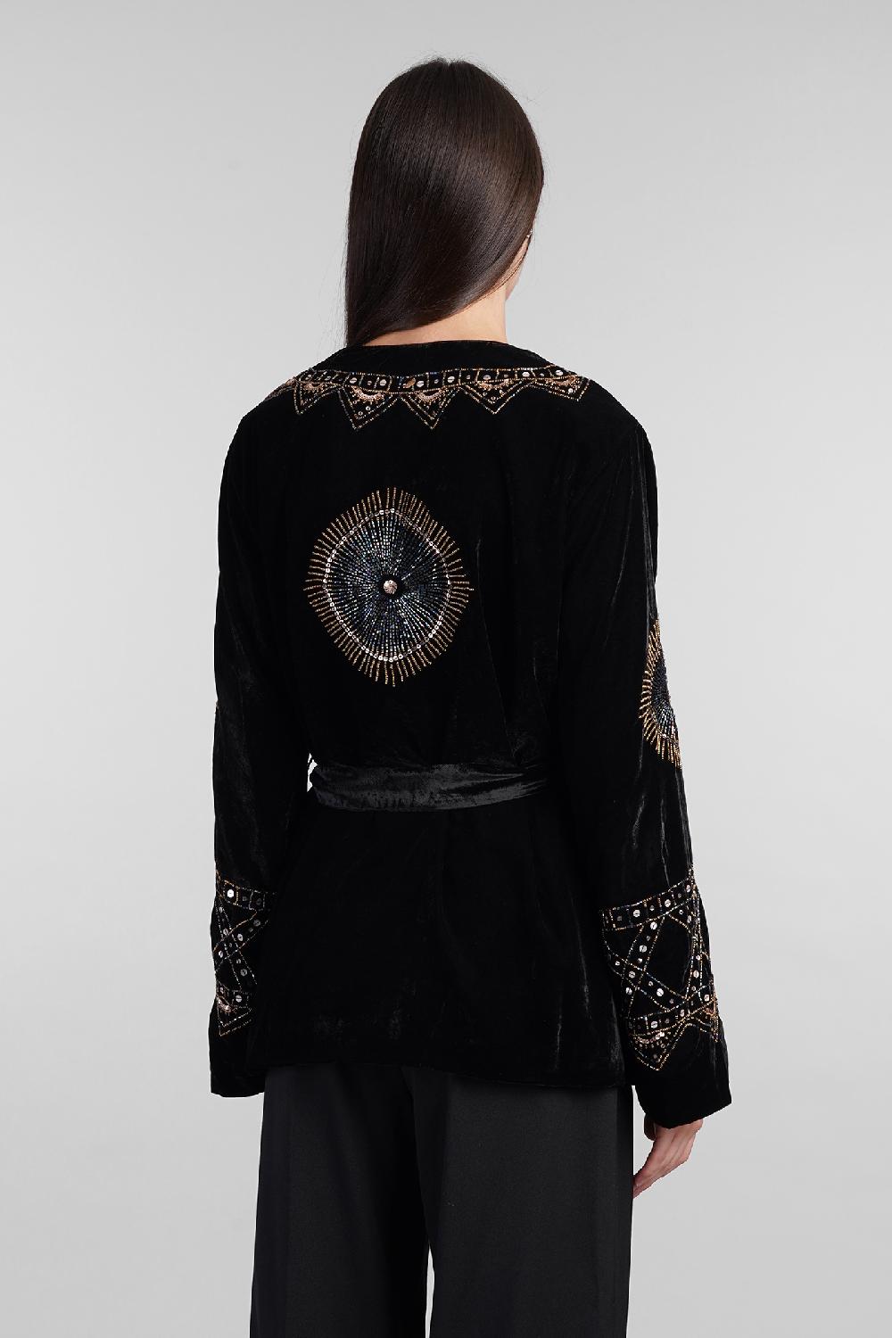 Deliberti Antik Batik Giacca casual illuminati in nylon nero cod. 406694 - Deliberti The Luxury Shopping Negozi Online