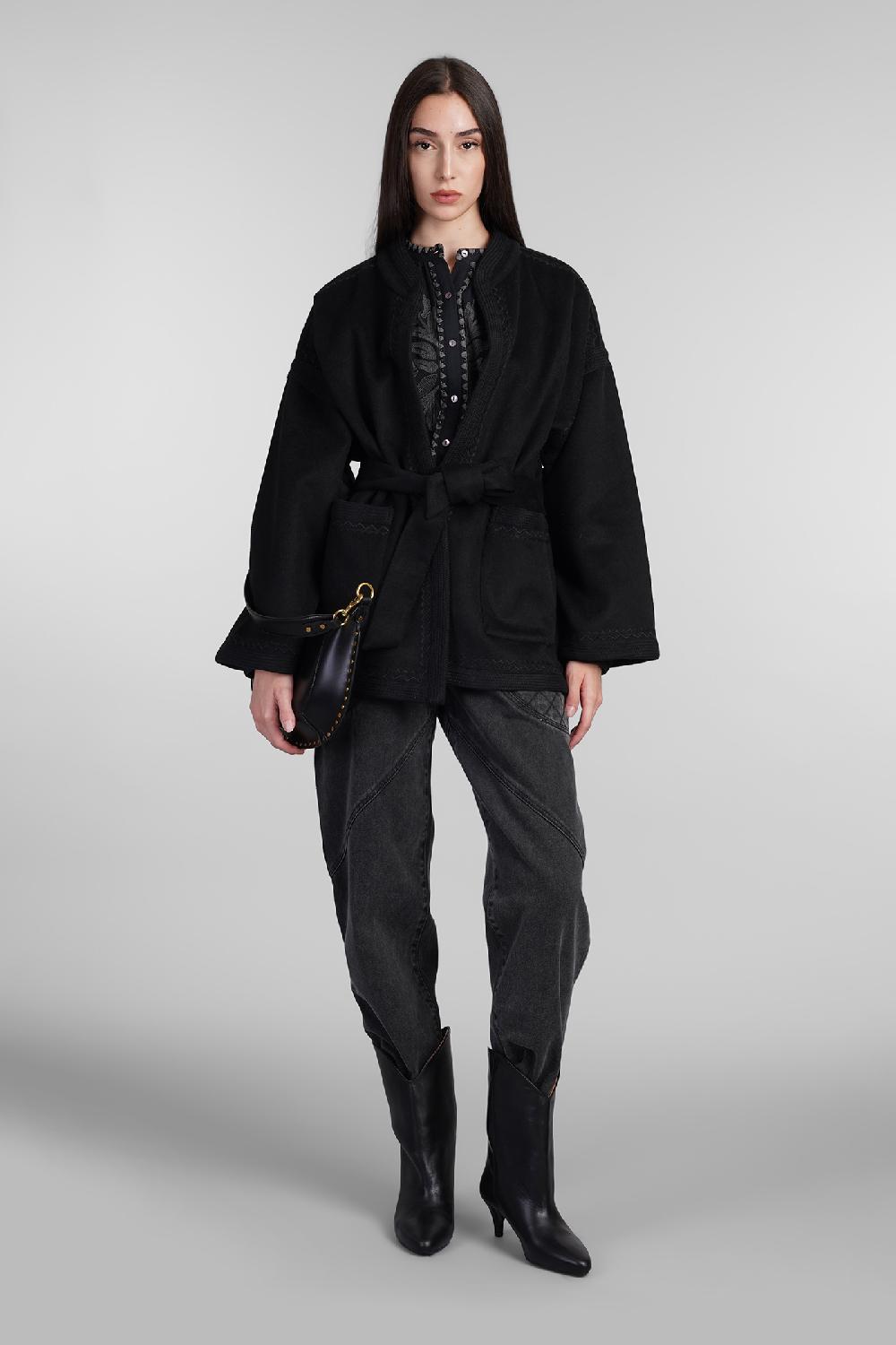 Deliberti Antik Batik Giacca casual william in lana nera cod. 406708 - Deliberti The Luxury Shopping Consegna Veloce