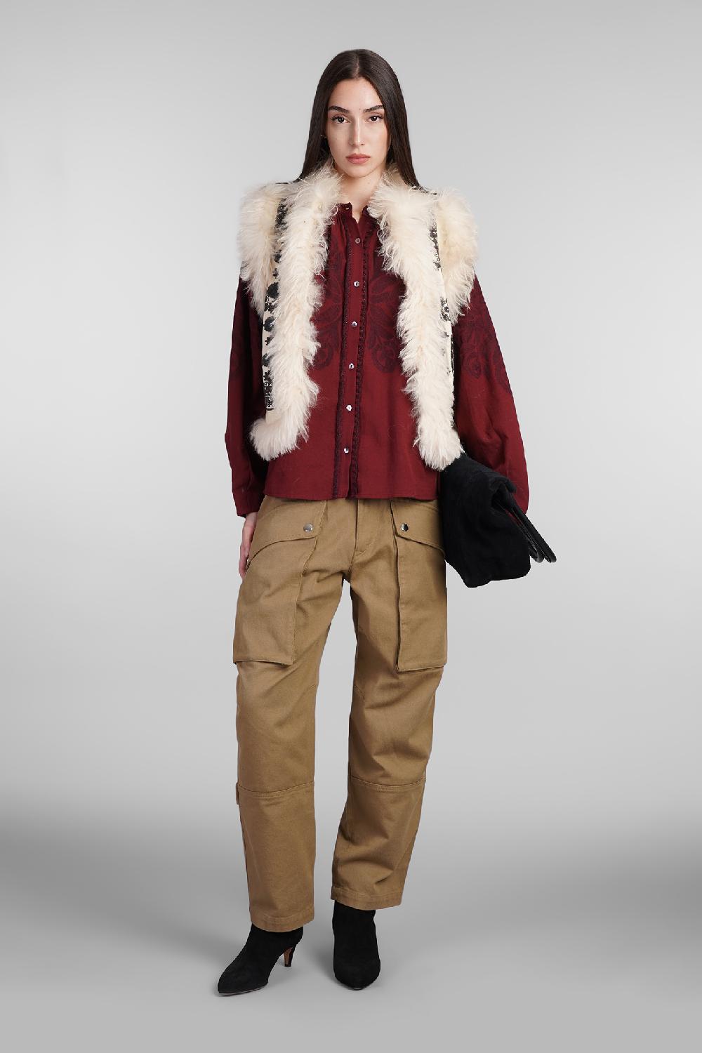 Deliberti Antik Batik Camicia eglantine in cotone bordeaux cod. 406692 - Deliberti The Luxury Shopping Promozione Limitata