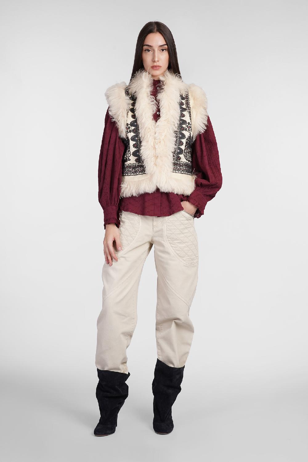 Deliberti Antik Batik Camicia yvette in cotone bordeaux cod. 406698 - Deliberti The Luxury Shopping Shopping Online