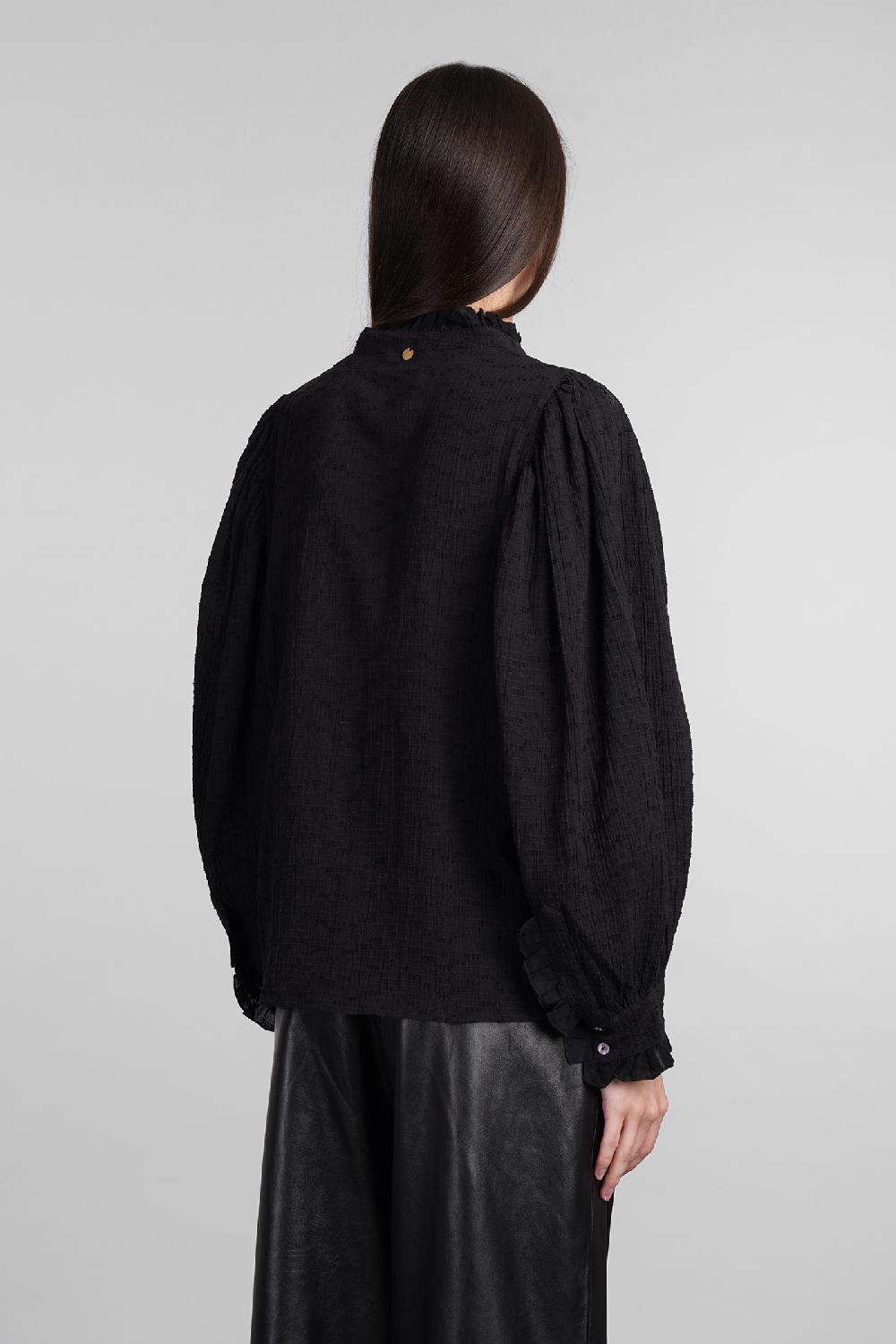 Deliberti Antik Batik Camicia yvette in cotone nero cod. 406699 - Deliberti The Luxury Shopping Affare Del Giorno