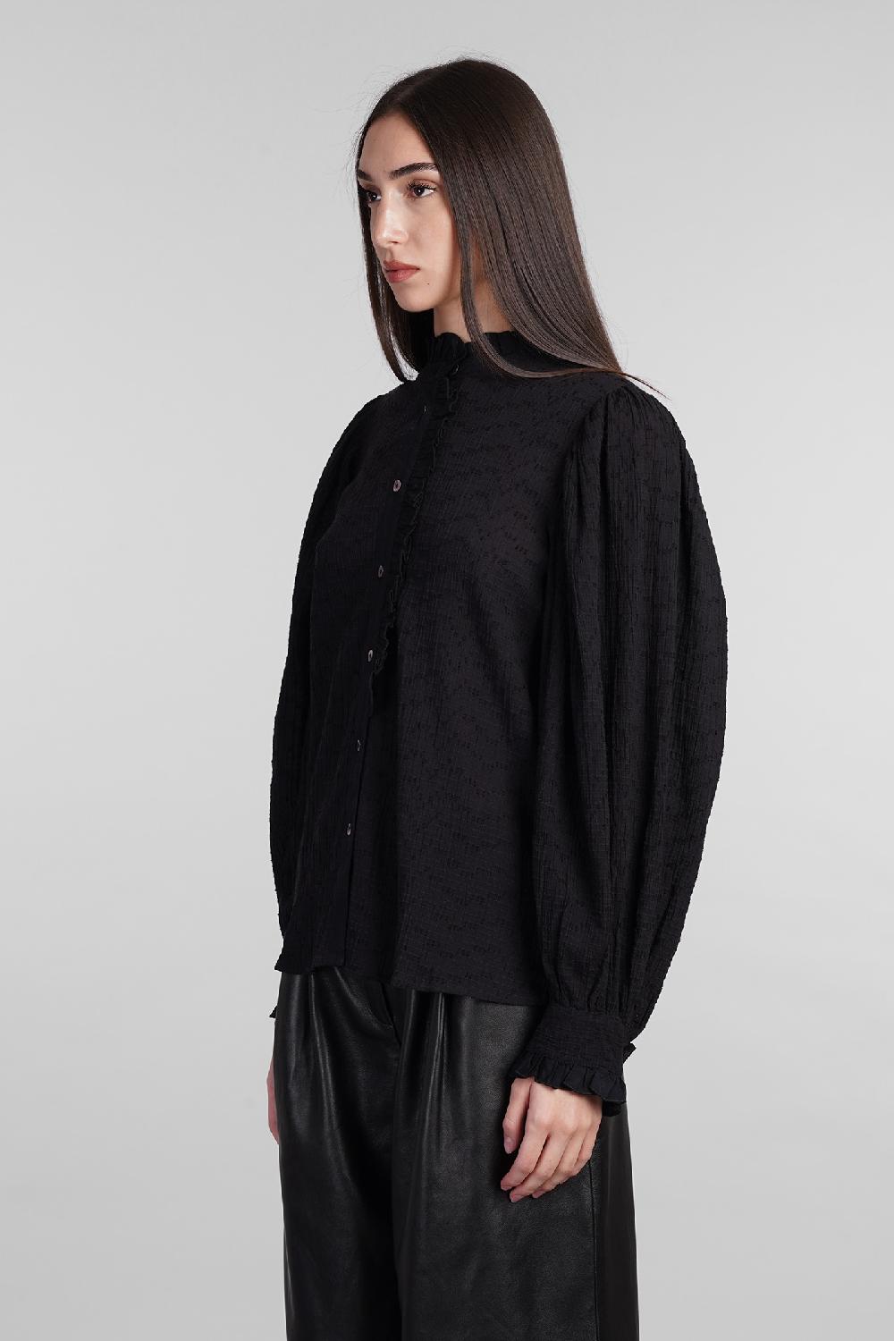 Deliberti Antik Batik Camicia yvette in cotone nero cod. 406699 - Deliberti The Luxury Shopping Affare Del Giorno