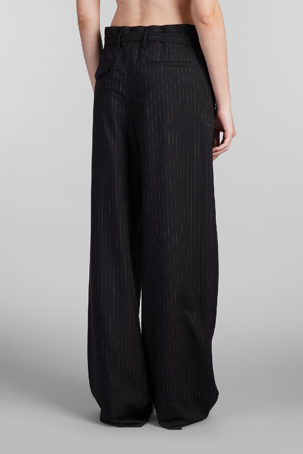 Deliberti Ann Demeulemeester Pantalone linna in lana nera cod. 409434 - Deliberti The Luxury Shopping Economico