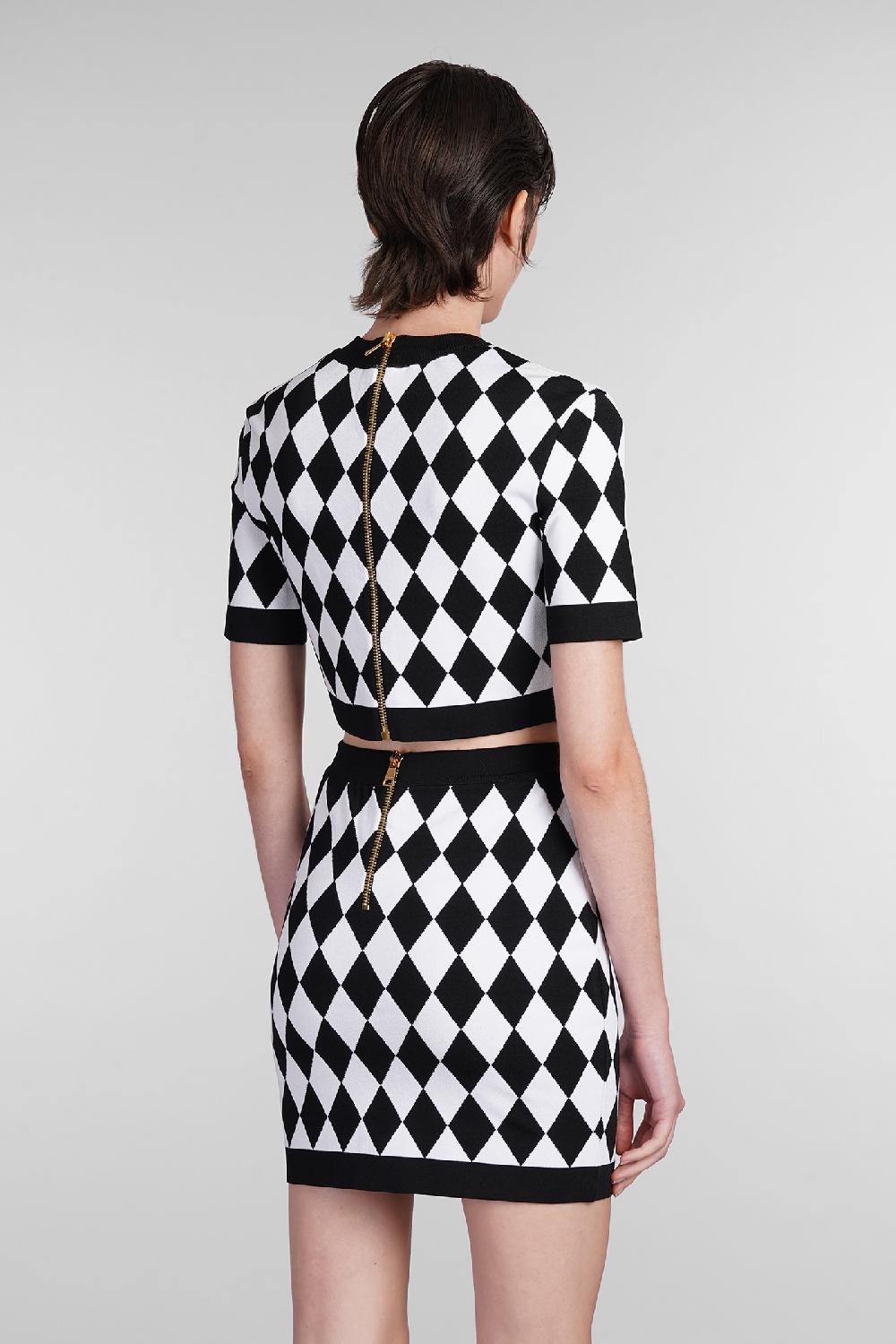 Deliberti Balmain Topwear in viscosa nera cod. 403030 - Deliberti The Luxury Shopping Vendite Flash