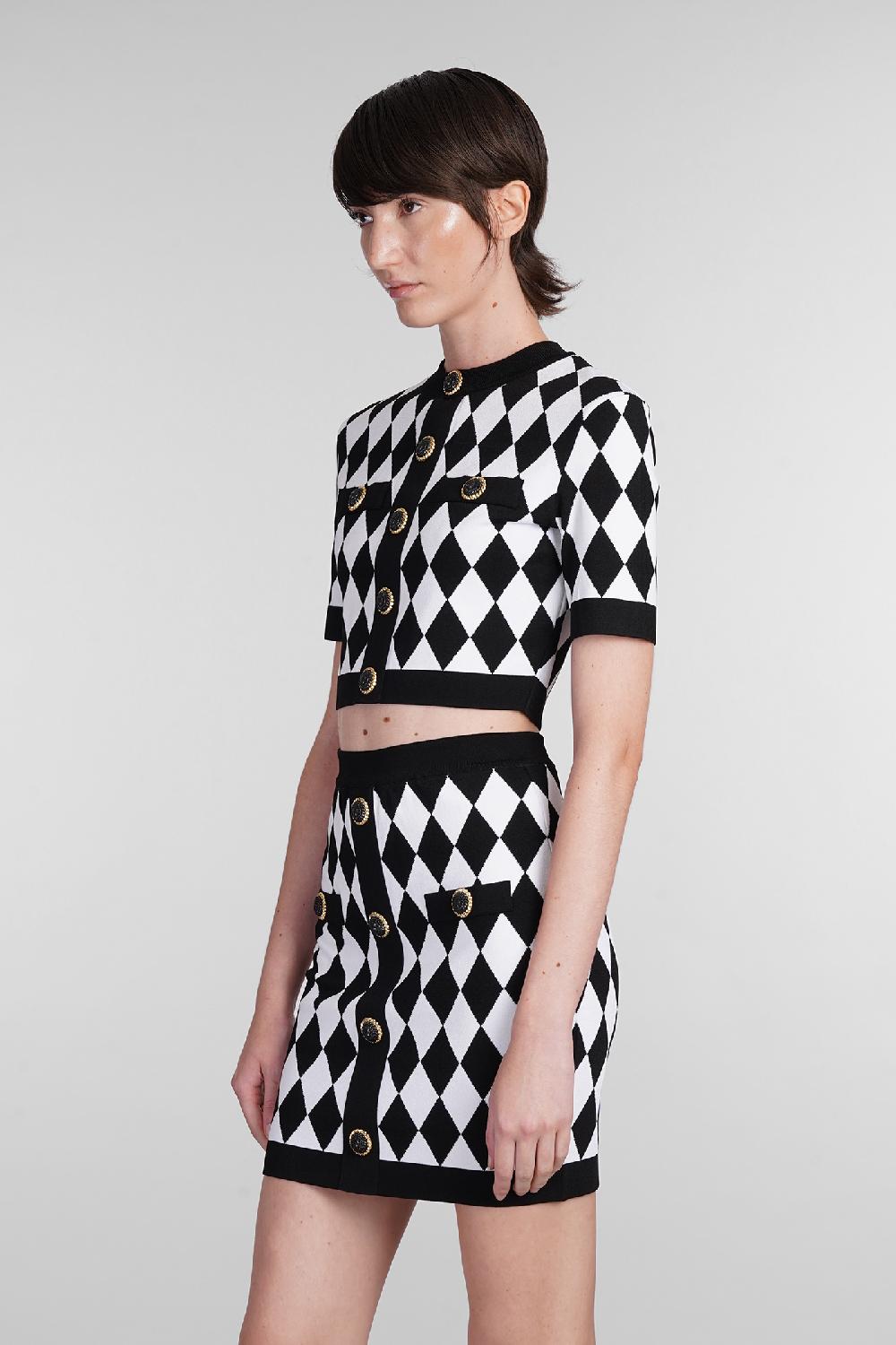 Deliberti Balmain Topwear in viscosa nera cod. 403030 - Deliberti The Luxury Shopping Vendite Flash