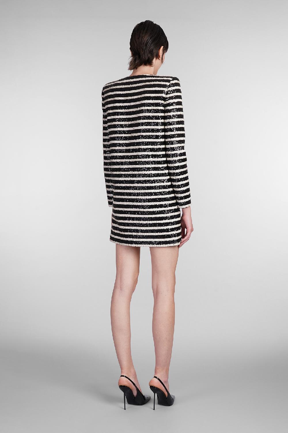 Deliberti Balmain Abito in poliestere nero cod. 403040 - Deliberti The Luxury Shopping Offerta speciale