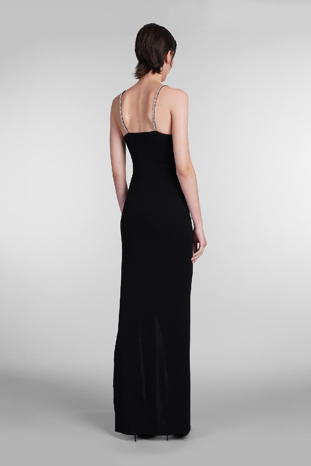 Deliberti Balmain Abito in viscosa nera cod. 403041 - Deliberti The Luxury Shopping Comprare a buon mercato