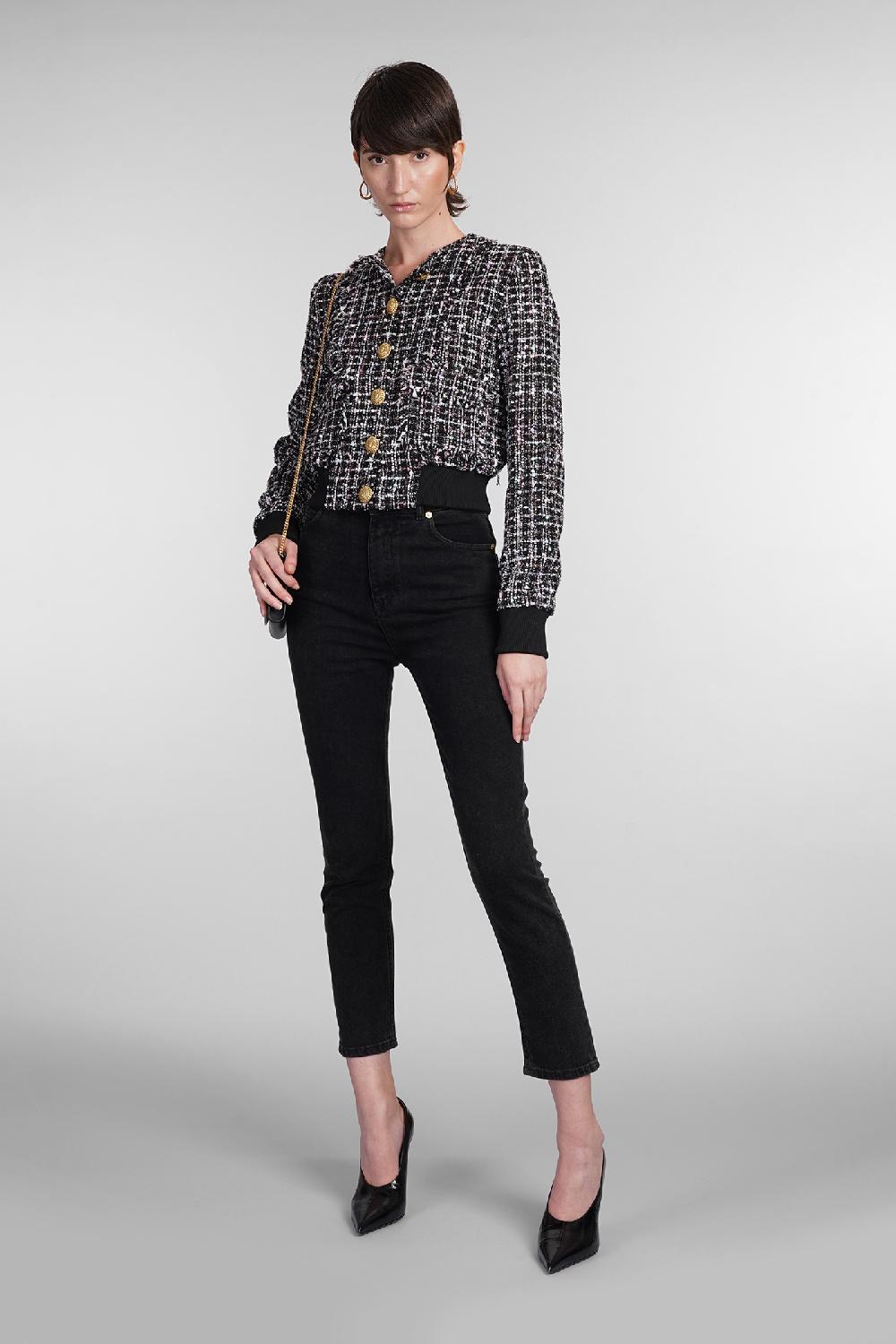 Deliberti Balmain Giacca casual in poliestere nero cod. 403045 - Deliberti The Luxury Shopping Shopping online