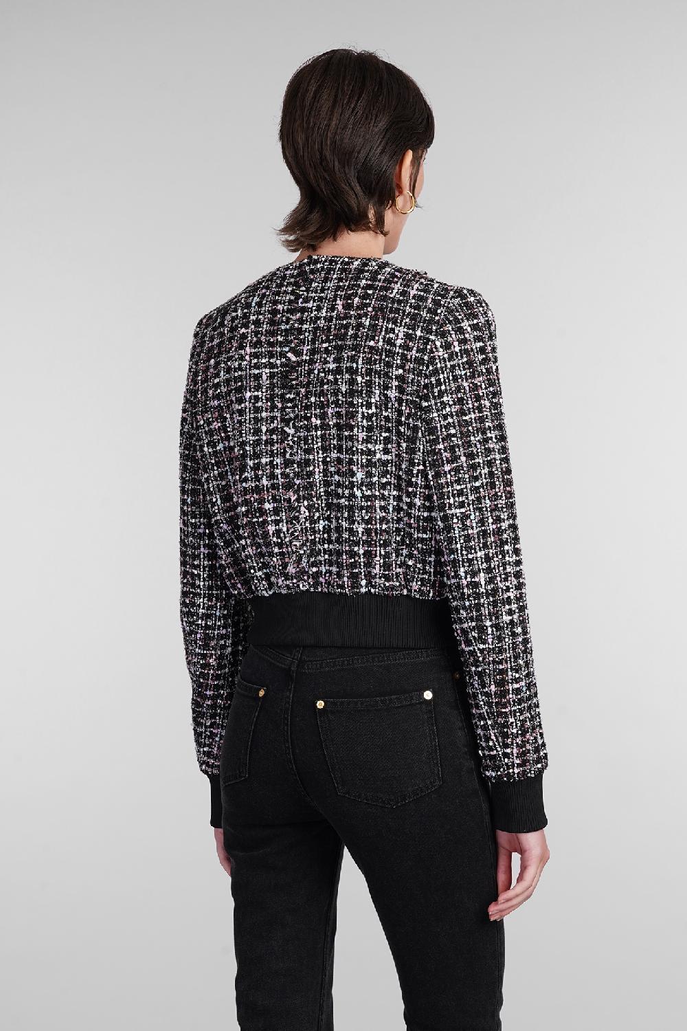 Deliberti Balmain Giacca casual in poliestere nero cod. 403045 - Deliberti The Luxury Shopping Shopping online