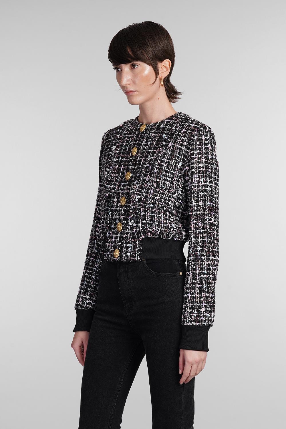 Deliberti Balmain Giacca casual in poliestere nero cod. 403045 - Deliberti The Luxury Shopping Shopping online
