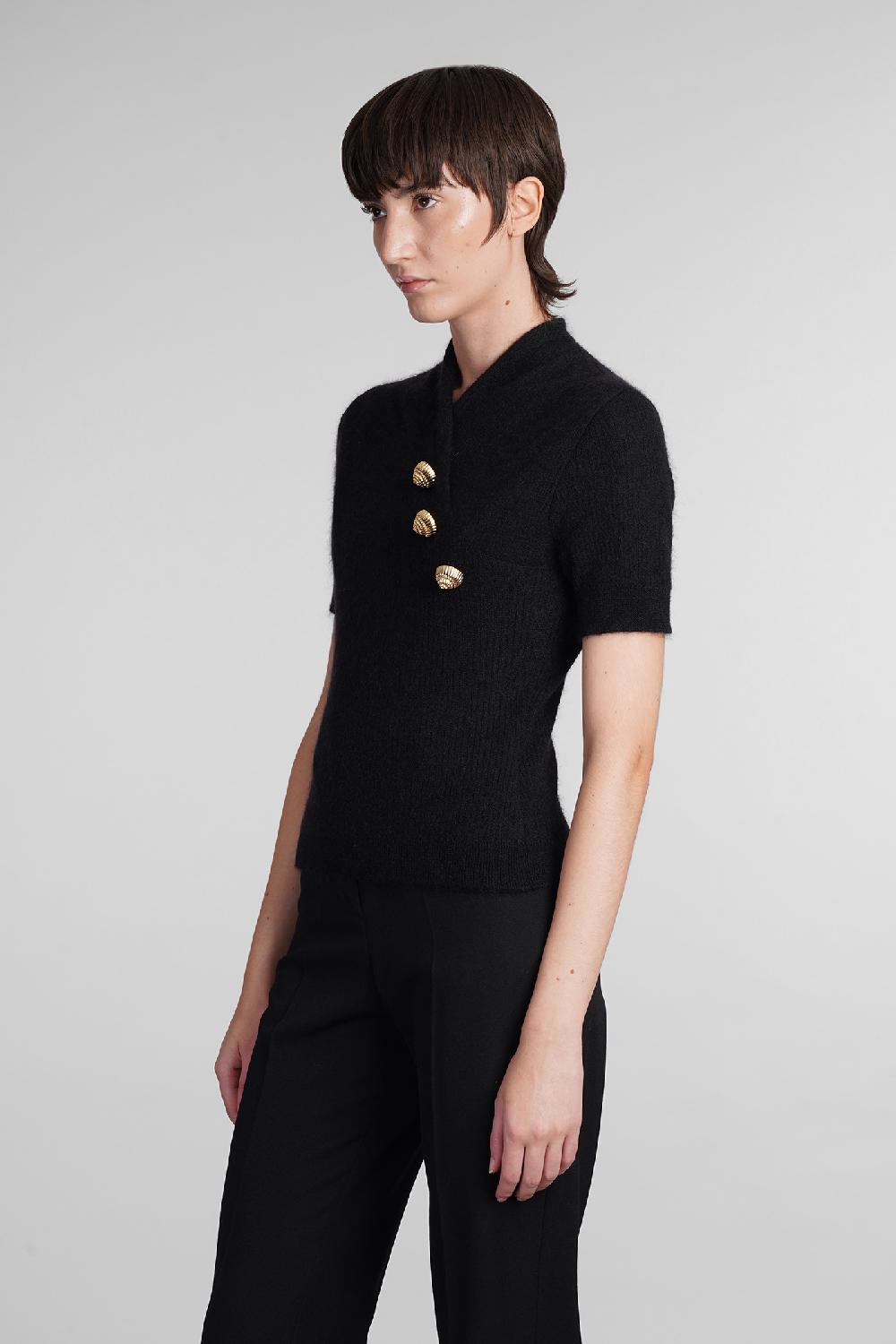 Deliberti Balmain Maglia in mohair nero cod. 406831 - Deliberti The Luxury Shopping Offerta esclusiva