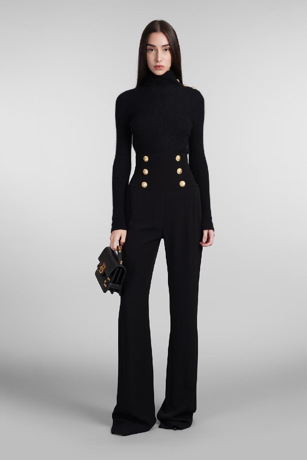 Deliberti Balmain Maglia in mohair nero cod. 406832 - Deliberti The Luxury Shopping Vendite stagionali
