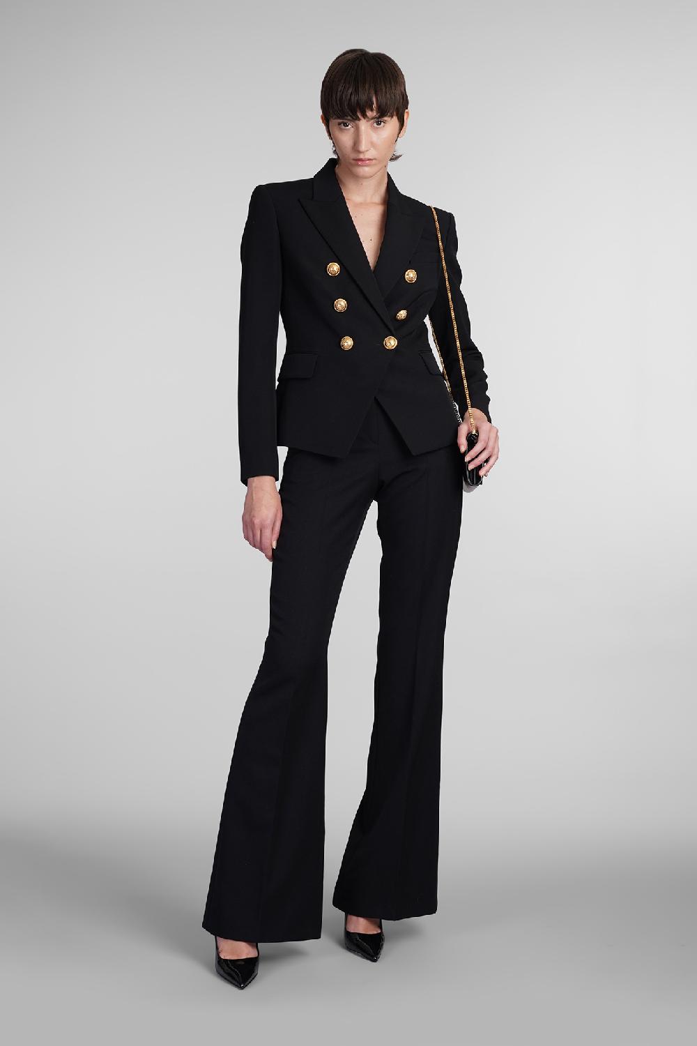 Deliberti Balmain Blazer in lana nera cod. 406839 - Deliberti The Luxury Shopping Offerta San Valentino