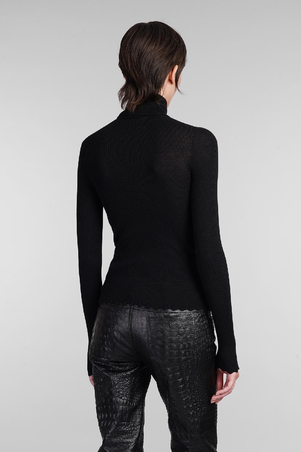 Deliberti Blumarine Maglia in lana nera cod. 403543 - Deliberti The Luxury Shopping Latest fashion